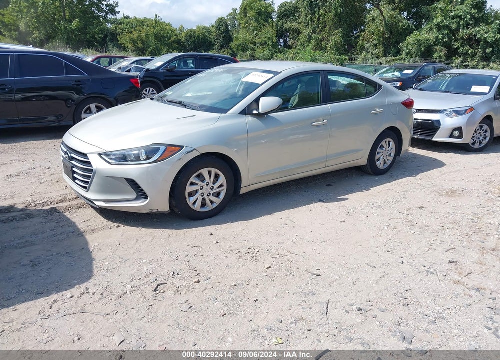 2017 HYUNDAI ELANTRA SE VIN: KMHD74LF6HU110748