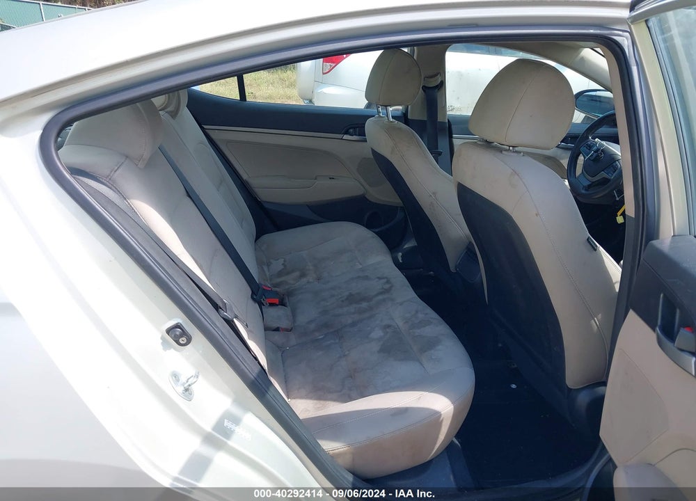 2017 HYUNDAI ELANTRA SE VIN: KMHD74LF6HU110748