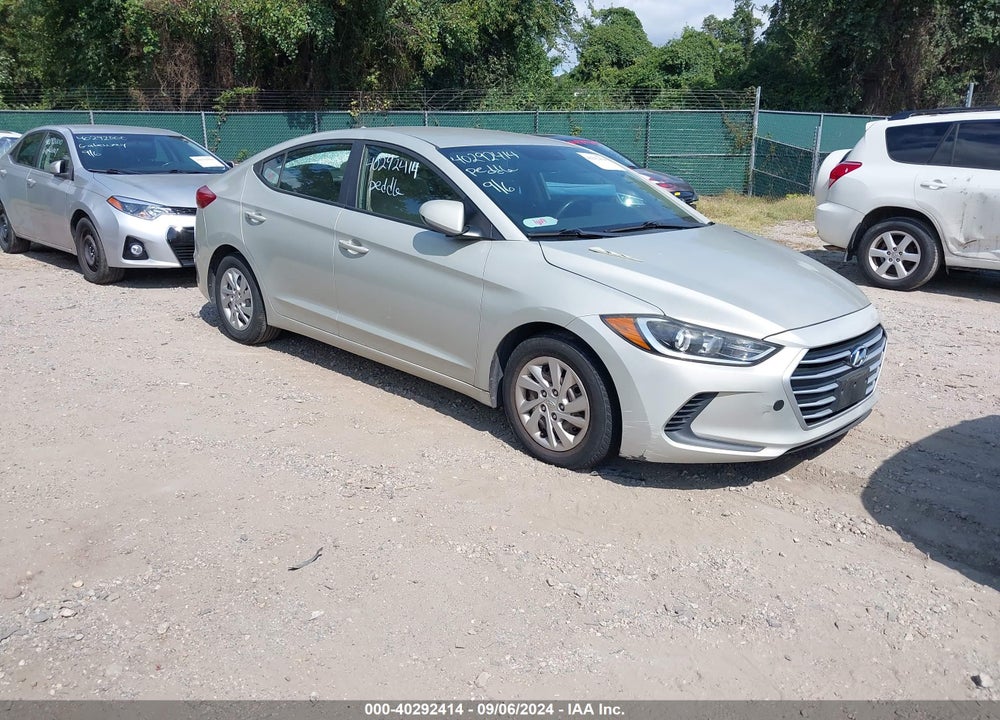 2017 HYUNDAI ELANTRA SE VIN: KMHD74LF6HU110748