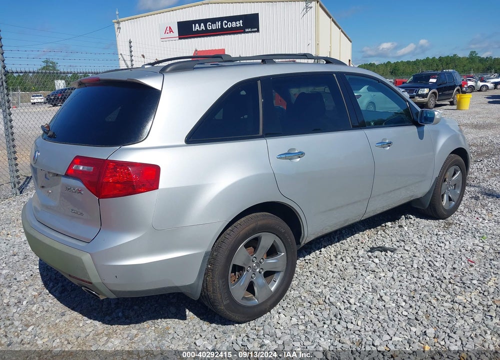 2008 ACURA MDX SPORT PACKAGE VIN: 2HNYD28548H522859
