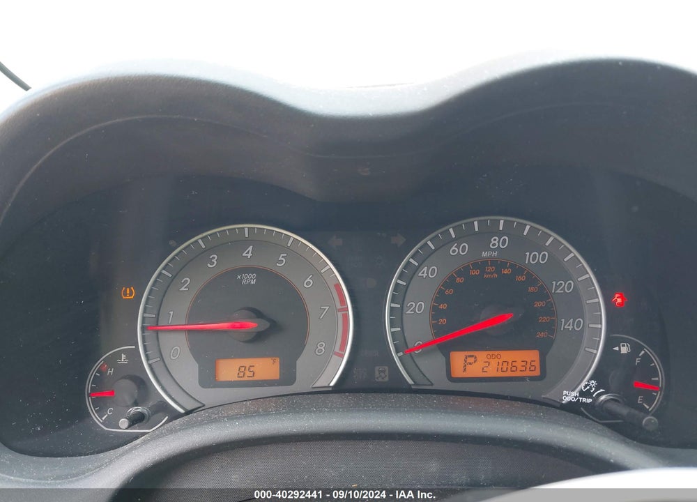 2010 TOYOTA COROLLA S VIN: 1NXBU4EE8AZ360826
