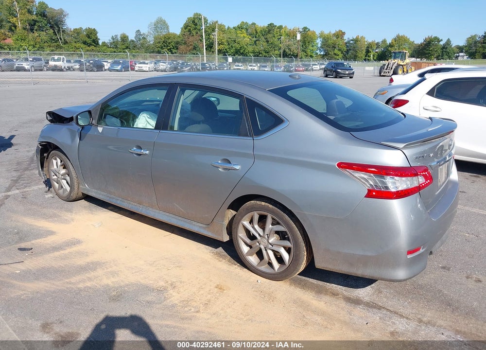 2013 NISSAN SENTRA SR VIN: 3N1AB7AP3DL724800