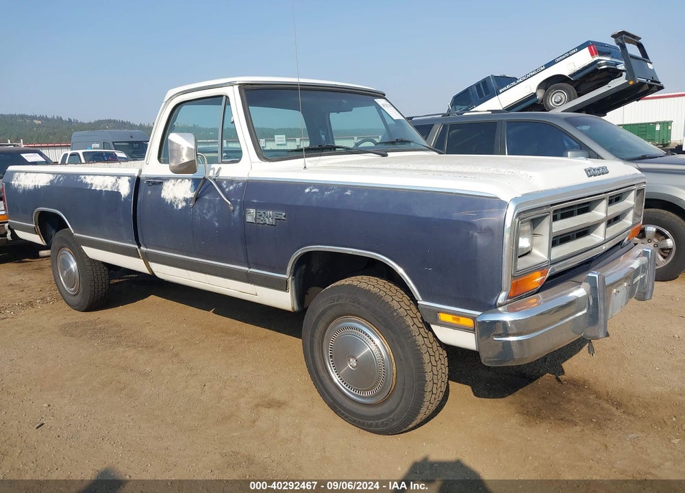 1986 DODGE W-SERIES W200/W250 VIN: 1B7KW24W6GS000293