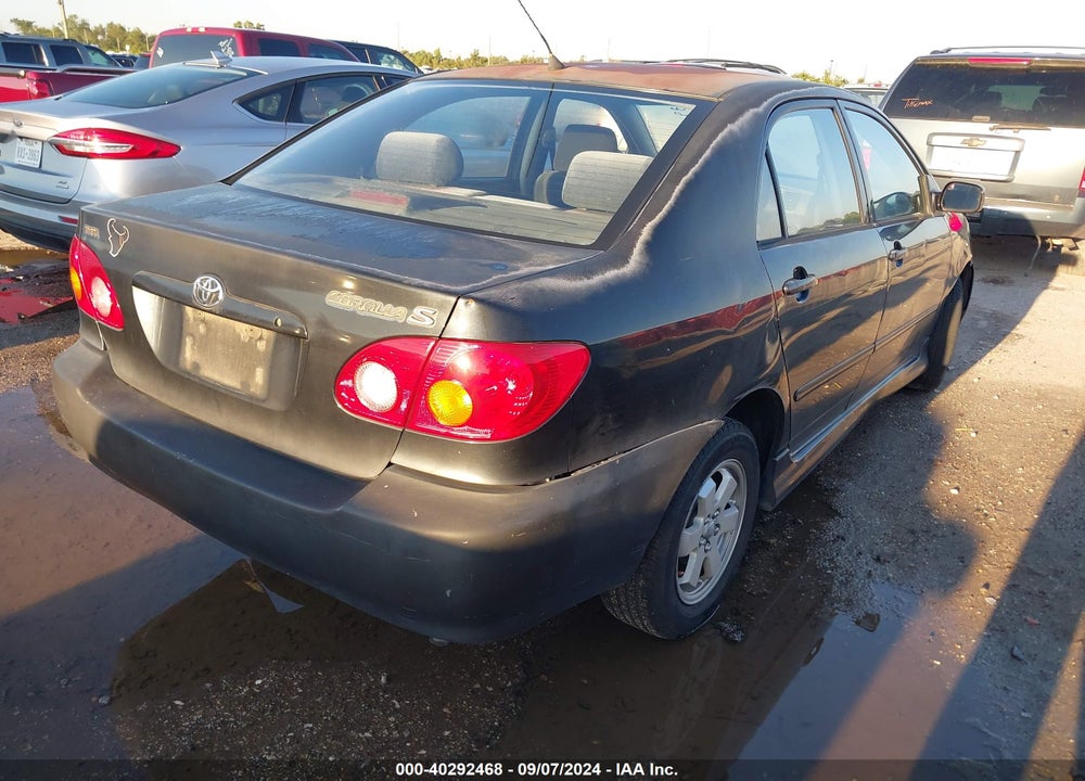 2003 TOYOTA COROLLA S VIN: 1NXBR32E83Z137754