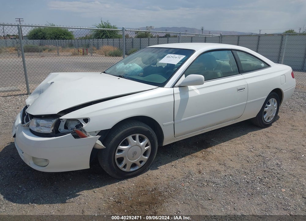 2001 TOYOTA CAMRY SOLARA SE VIN: 2T1CG22P11C537790