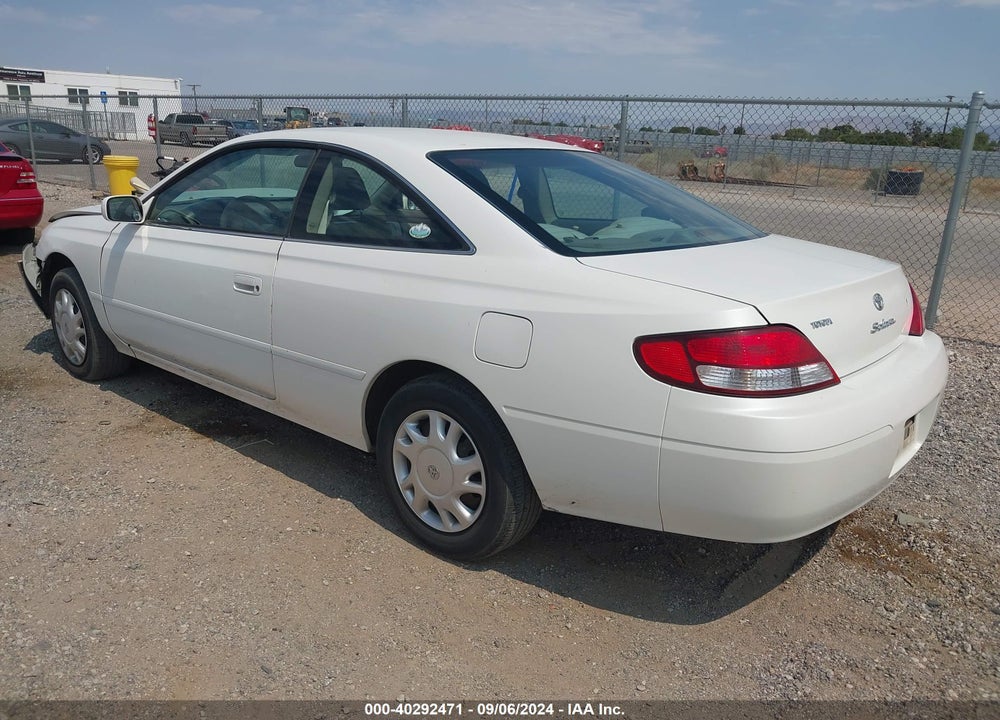 2001 TOYOTA CAMRY SOLARA SE VIN: 2T1CG22P11C537790