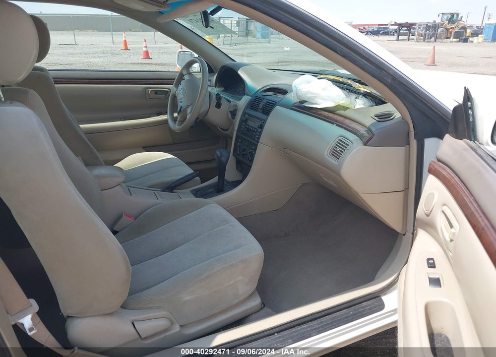 2001 TOYOTA CAMRY SOLARA SE VIN: 2T1CG22P11C537790