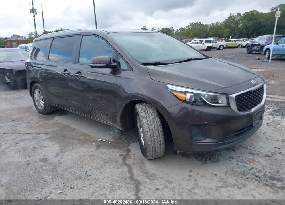 2017 KIA SEDONA LX VIN: KNDMB5C18H6237129