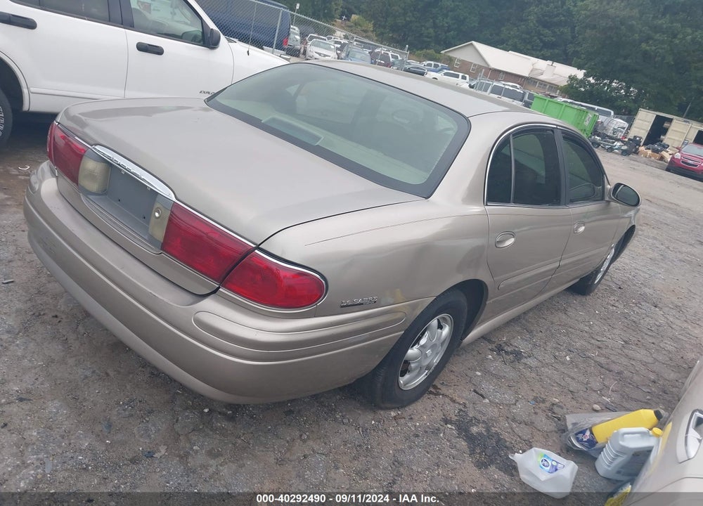 2001 BUICK LESABRE CUSTOM VIN: 1G4HP54K014143480