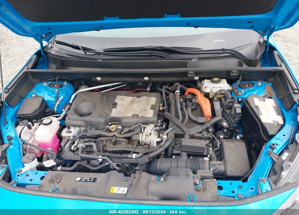 2019 TOYOTA RAV4 HYBRID LE VIN: 2T3MWRFV8KW035956
