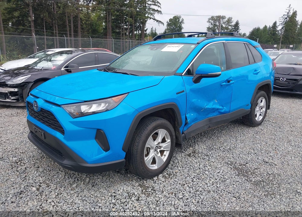 2019 TOYOTA RAV4 HYBRID LE VIN: 2T3MWRFV8KW035956