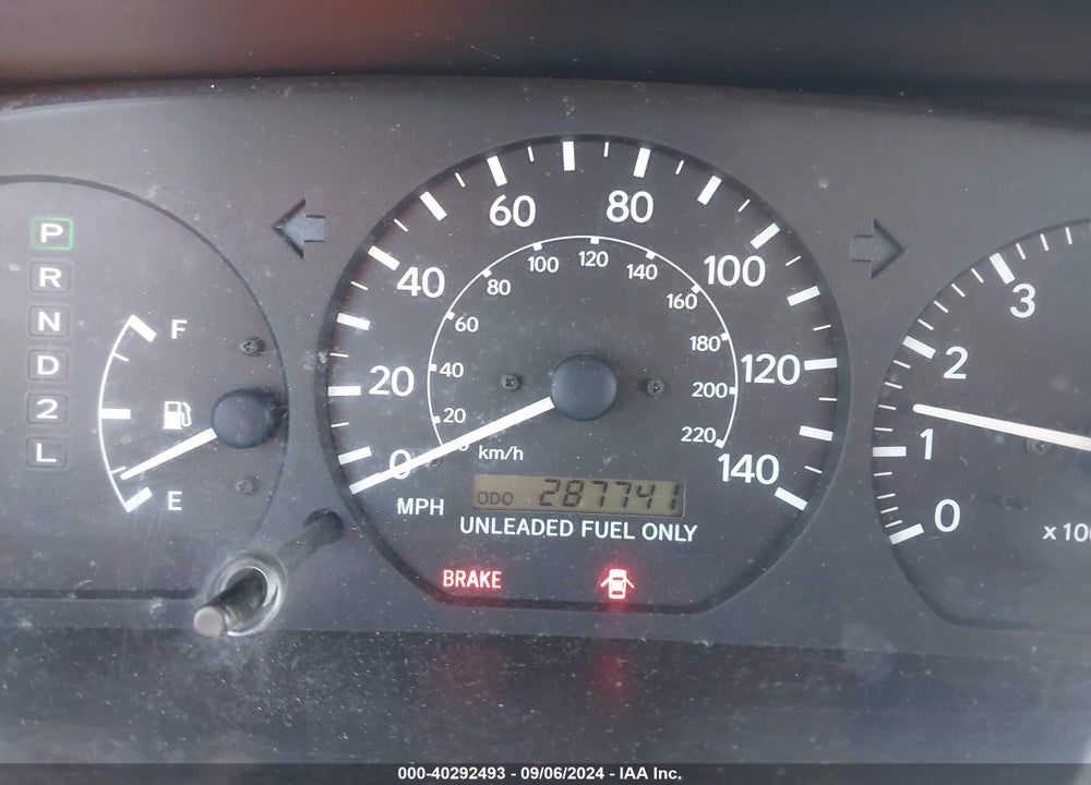 1997 TOYOTA CAMRY LE VIN: JT2BG22K3V0027644