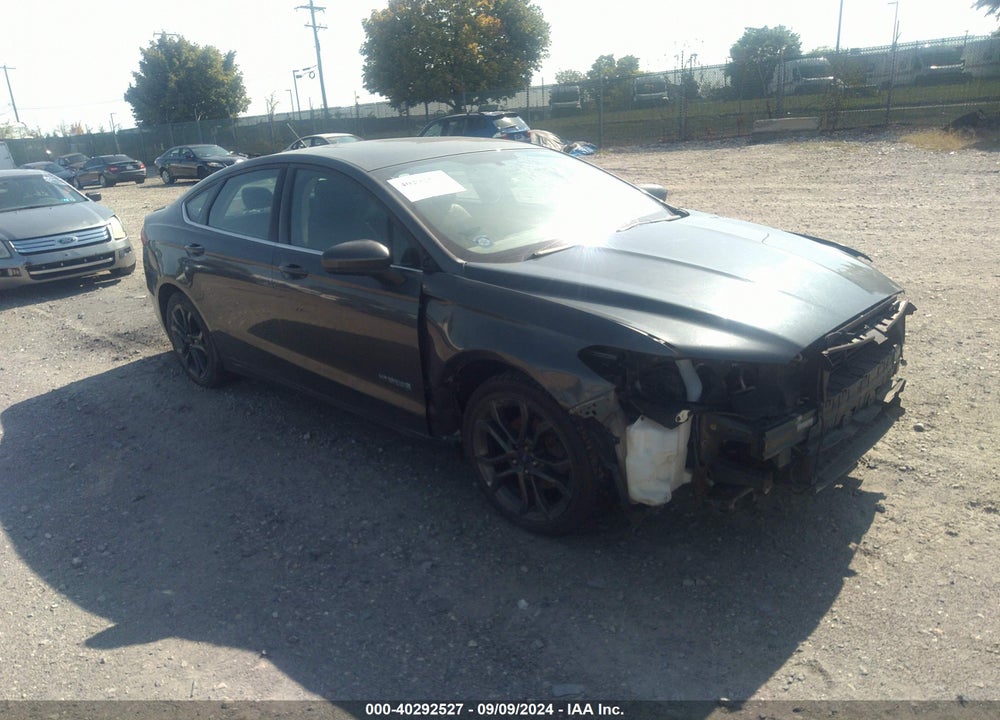 2018 FORD FUSION HYBRID SE VIN: 3FA6P0LU3JR139146
