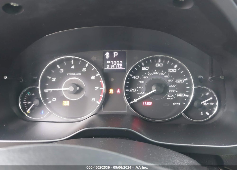2012 SUBARU LEGACY 2.5I PREMIUM VIN: 4S3BMBG65C3025675