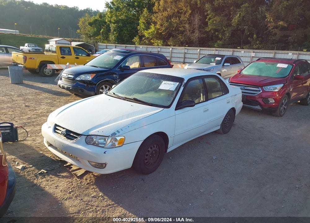 2001 TOYOTA COROLLA VIN: 1NXBR12E31Z490372