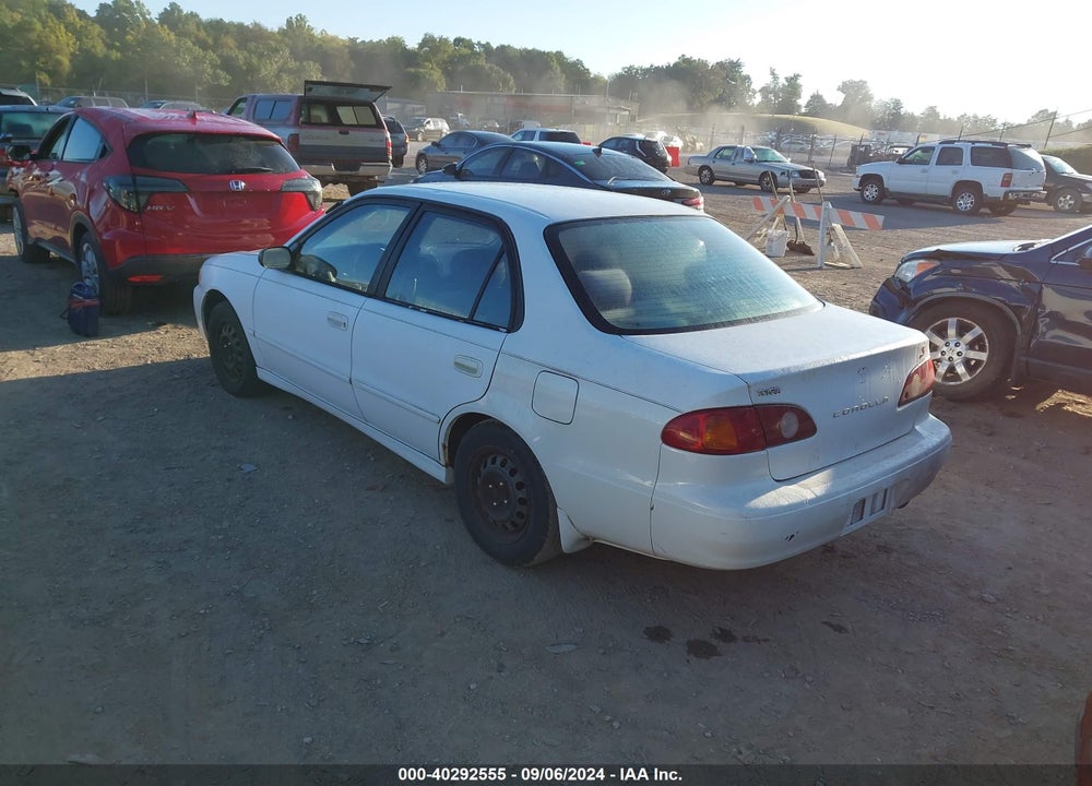 2001 TOYOTA COROLLA VIN: 1NXBR12E31Z490372