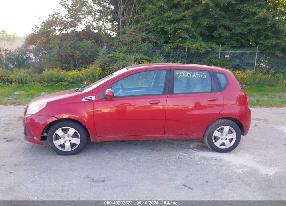 2010 CHEVROLET AVEO LT VIN: KL1TD6DE5AB116320