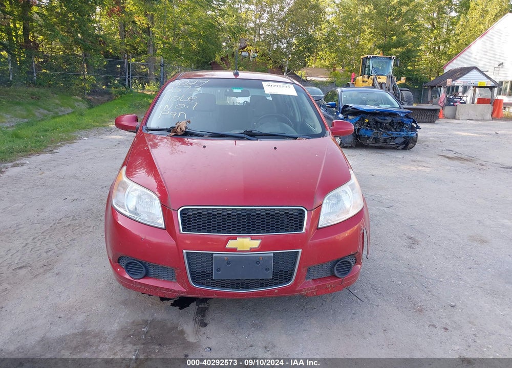 2010 CHEVROLET AVEO LT VIN: KL1TD6DE5AB116320