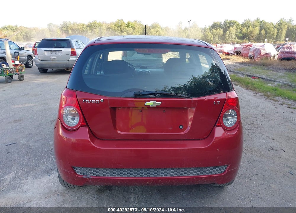 2010 CHEVROLET AVEO LT VIN: KL1TD6DE5AB116320