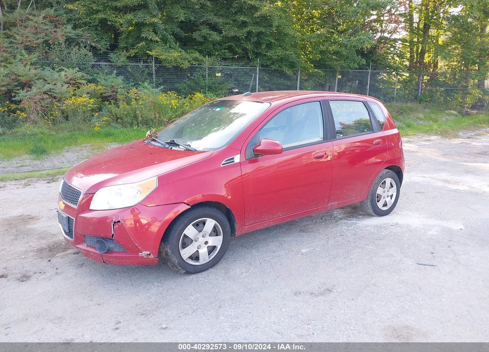 2010 CHEVROLET AVEO LT VIN: KL1TD6DE5AB116320