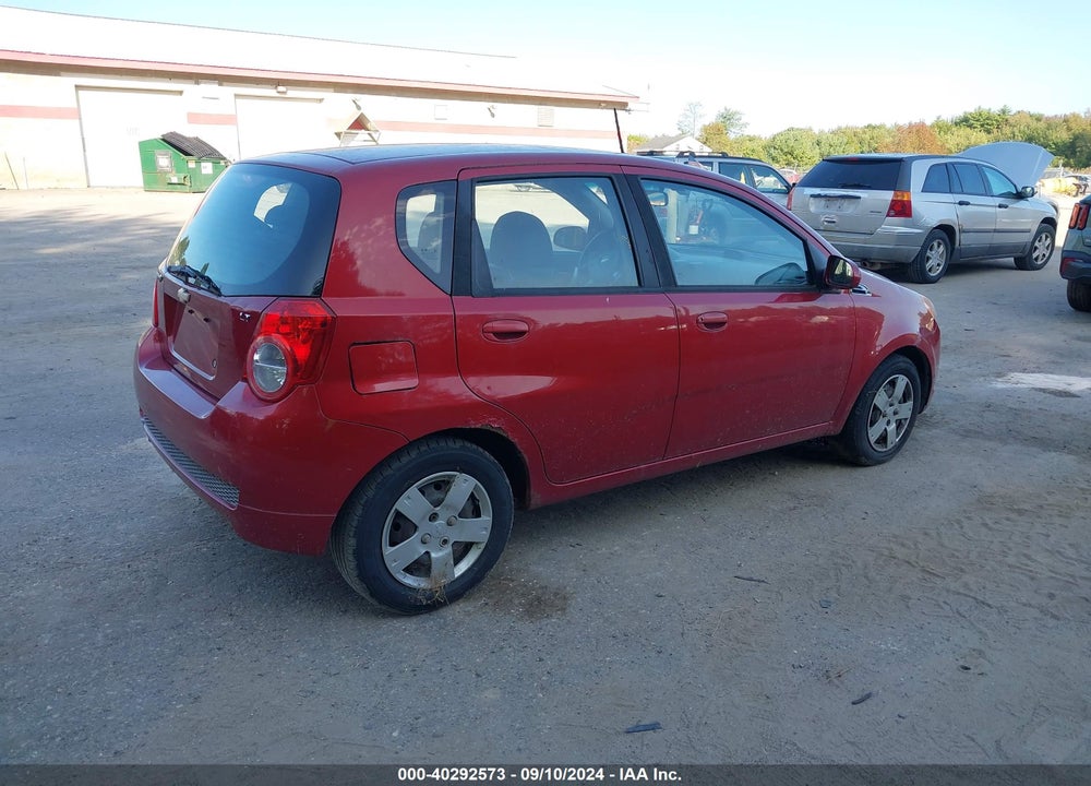 2010 CHEVROLET AVEO LT VIN: KL1TD6DE5AB116320