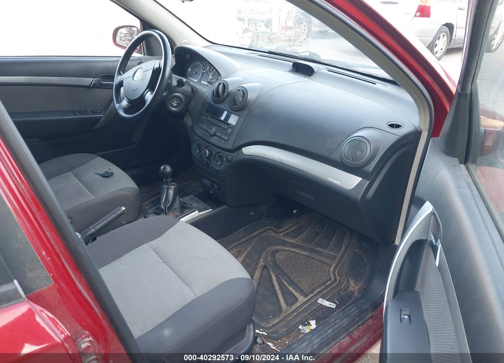2010 CHEVROLET AVEO LT VIN: KL1TD6DE5AB116320