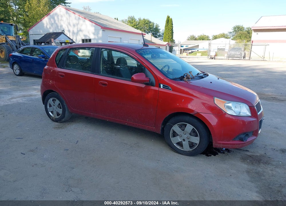 2010 CHEVROLET AVEO LT VIN: KL1TD6DE5AB116320