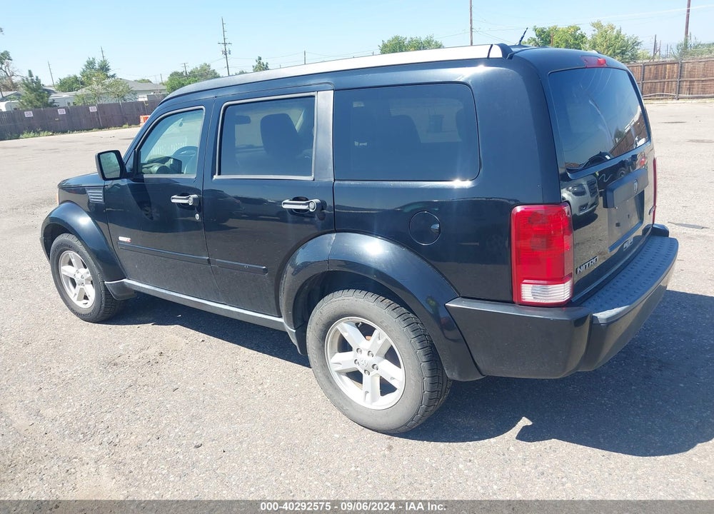 2007 DODGE NITRO SXT VIN: 1D8GU28K77W664230