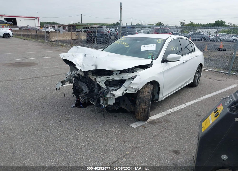 2016 HONDA ACCORD LX VIN: 1HGCR2F35GA042217