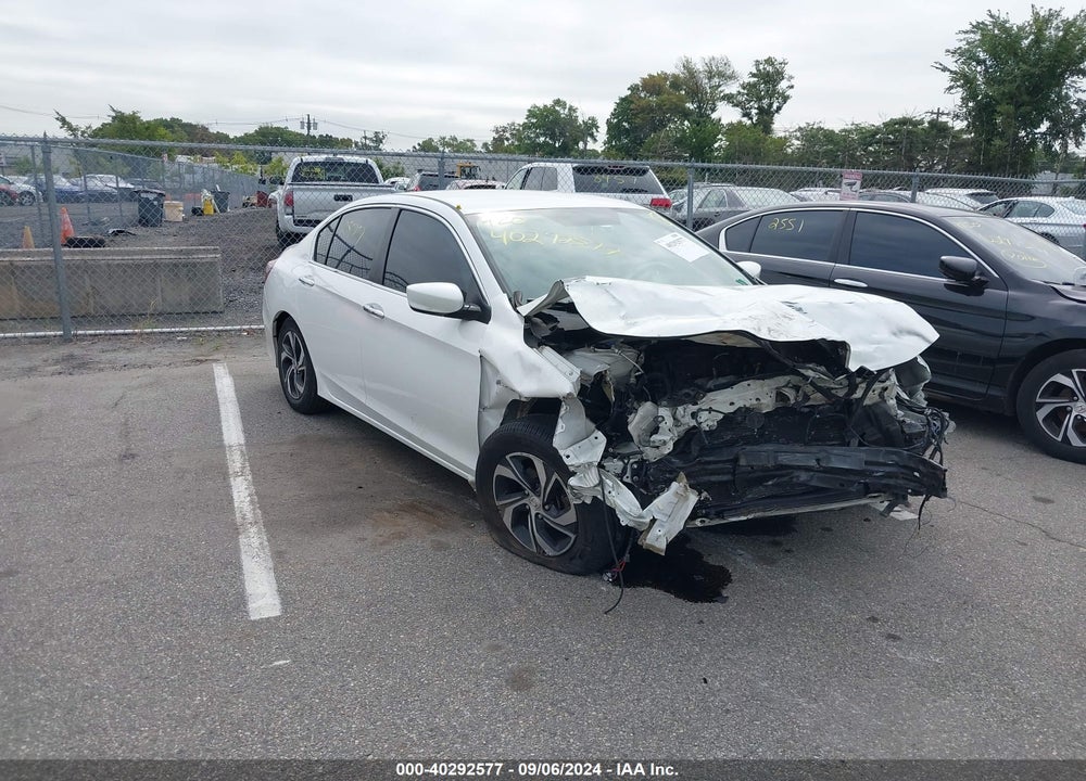 2016 HONDA ACCORD LX VIN: 1HGCR2F35GA042217