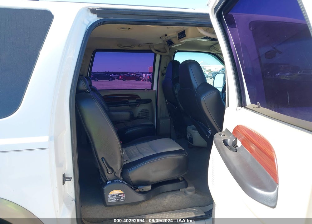 2005 FORD EXCURSION EDDIE BAUER VIN: 1FMSU45PX5EC25042