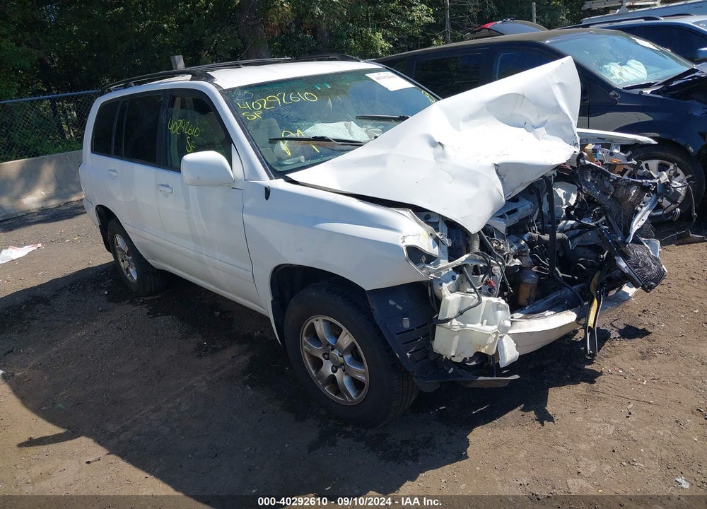 2007 TOYOTA HIGHLANDER V6 VIN: JTEEP21A970213734