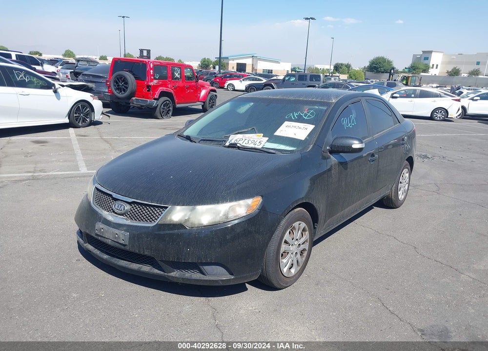 2010 KIA FORTE EX VIN: KNAFU4A27A5244946