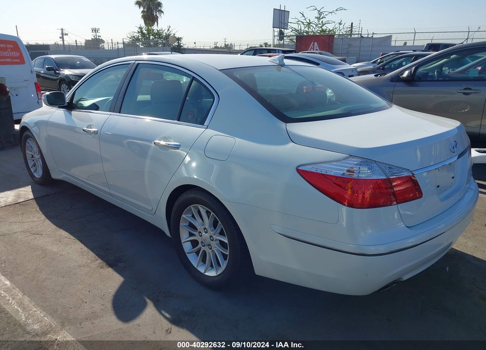 2011 HYUNDAI GENESIS 3.8 VIN: KMHGC4DE2BU113409