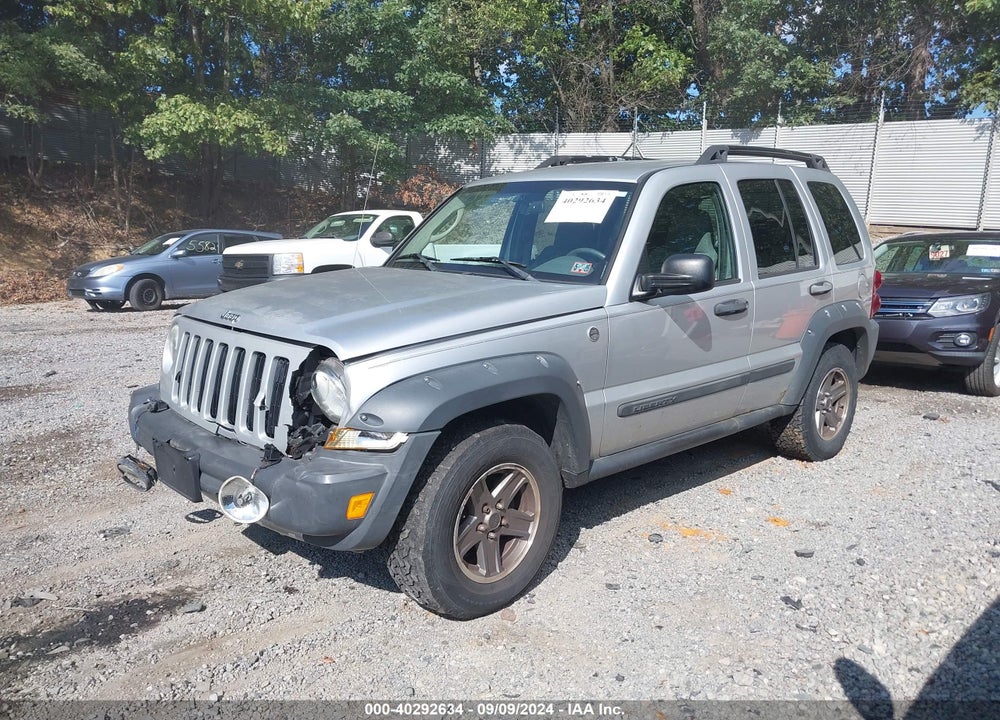 2005 JEEP LIBERTY RENEGADE VIN: 1J4GL38K15W500986