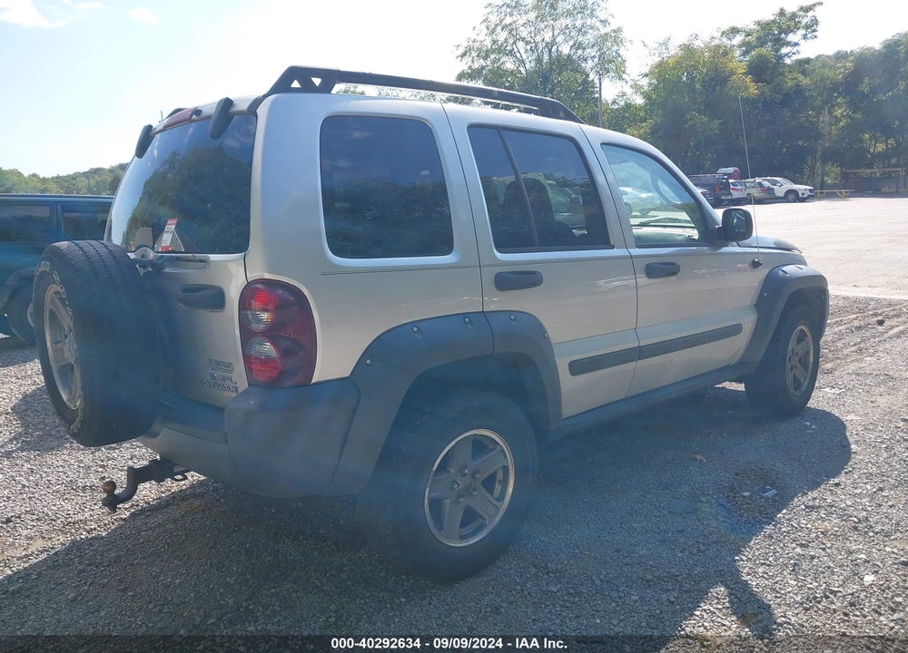 2005 JEEP LIBERTY RENEGADE VIN: 1J4GL38K15W500986