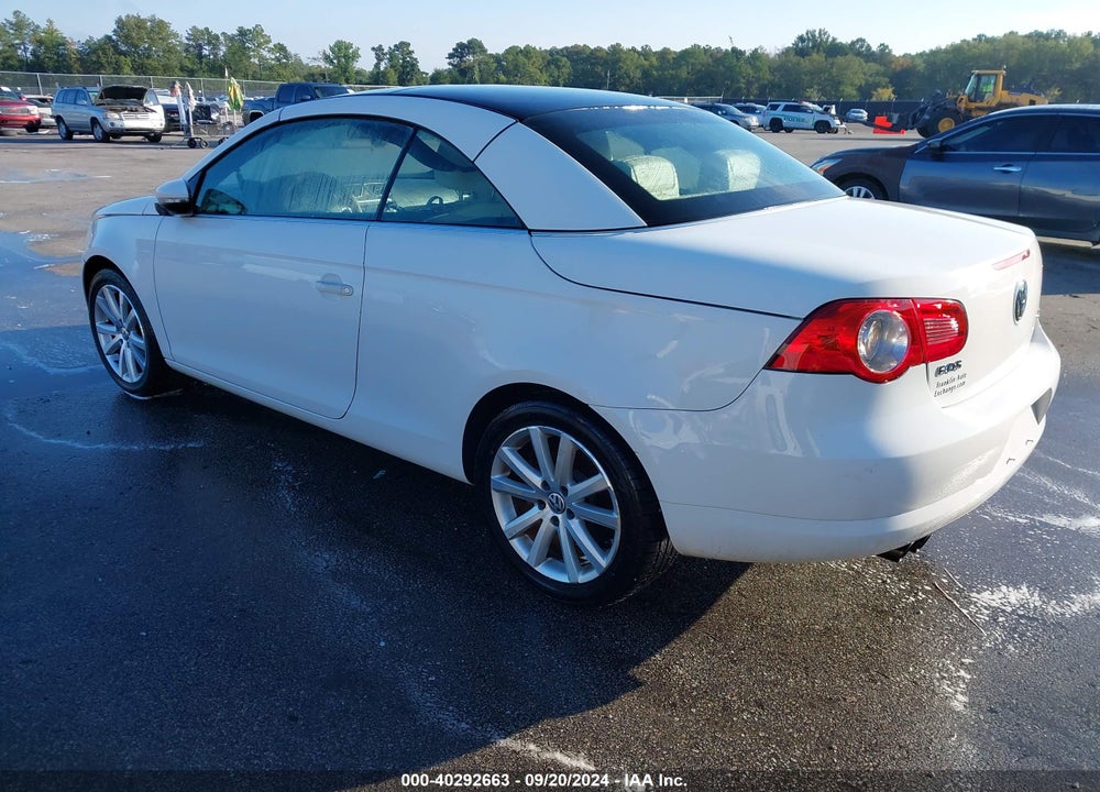 2009 VOLKSWAGEN EOS VIN: WVWBA71F49V011679