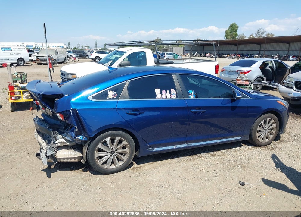 2016 HYUNDAI SONATA SPORT VIN: 5NPE34AF6GH265445