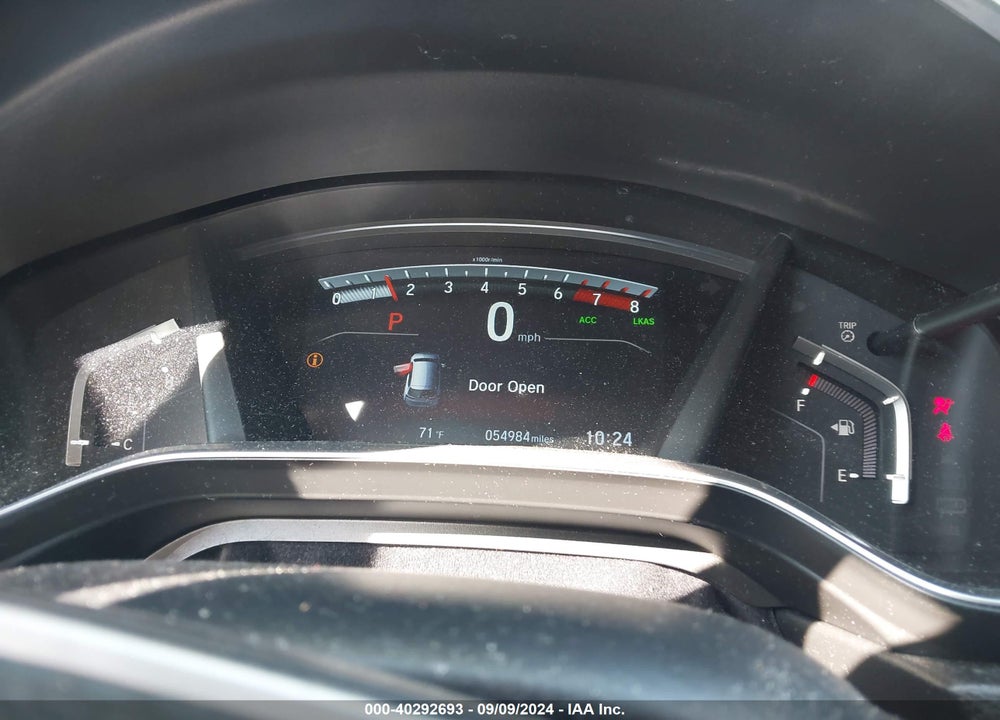 2019 HONDA CR-V TOURING VIN: 7FARW2H9XKE037313