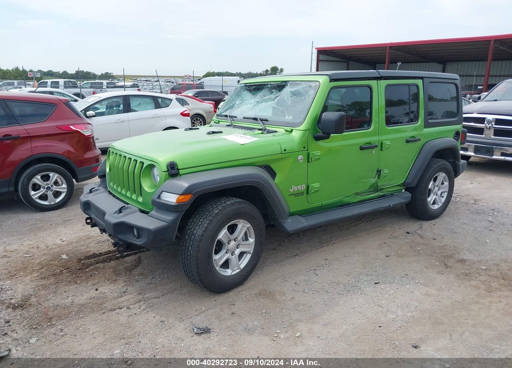 2019 JEEP WRANGLER UNLIMITED SPORT S 4X4 VIN: 1C4HJXDG3KW628702