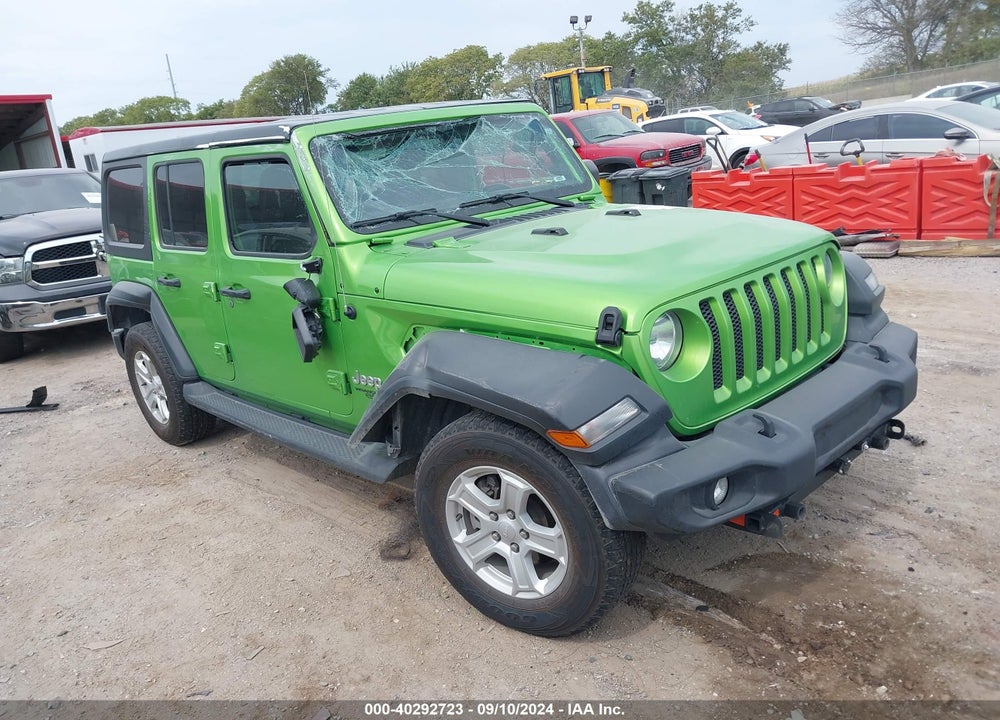 2019 JEEP WRANGLER UNLIMITED SPORT S 4X4 VIN: 1C4HJXDG3KW628702
