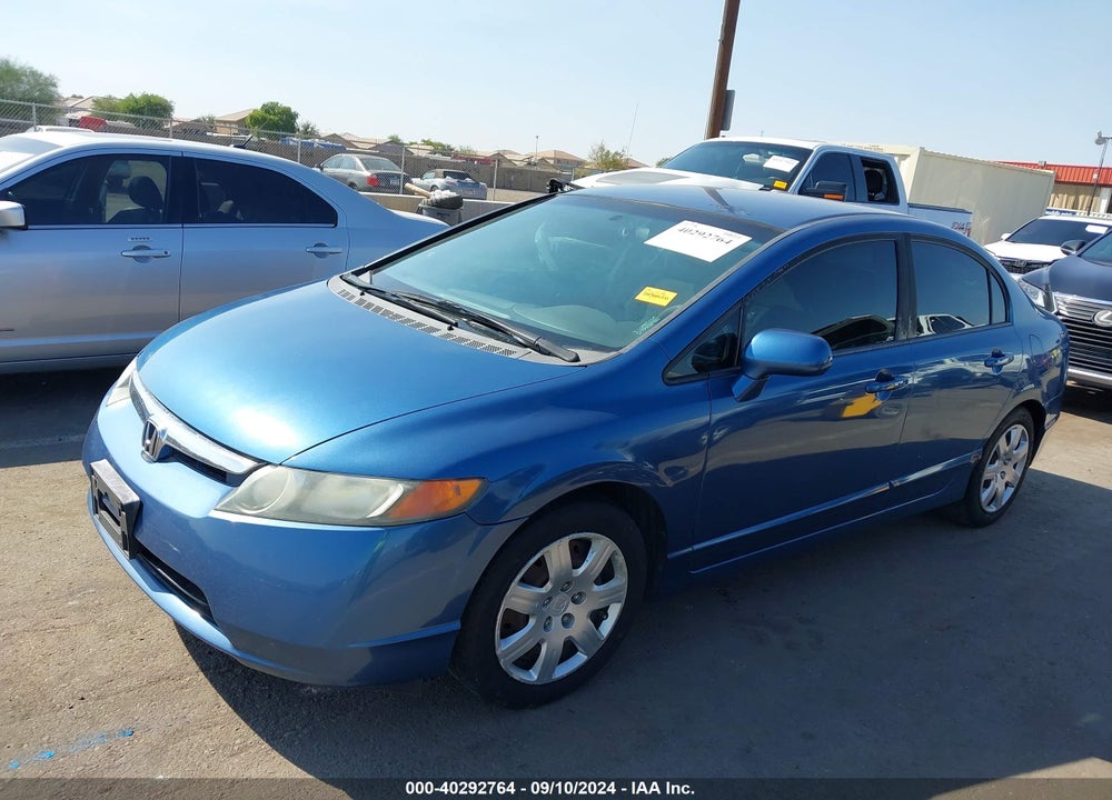 2008 HONDA CIVIC LX VIN: 1HGFA16588L010805