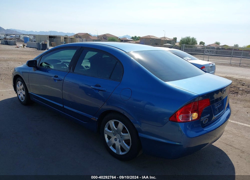 2008 HONDA CIVIC LX VIN: 1HGFA16588L010805