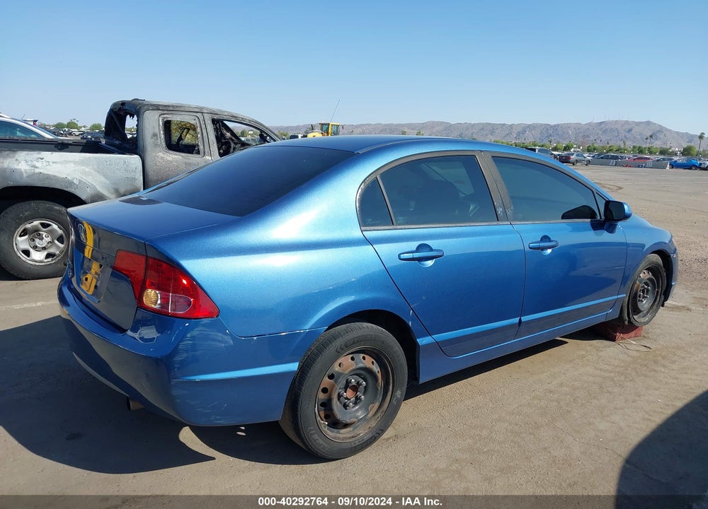 2008 HONDA CIVIC LX VIN: 1HGFA16588L010805