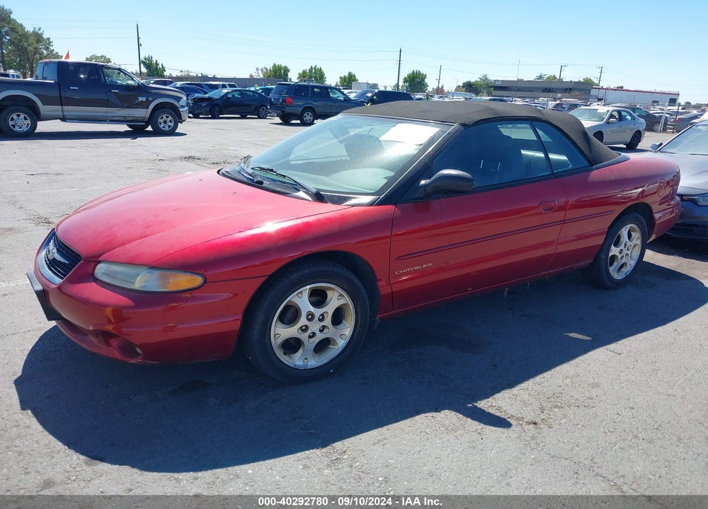 2000 CHRYSLER SEBRING JXI VIN: 3C3EL55H7YT207996