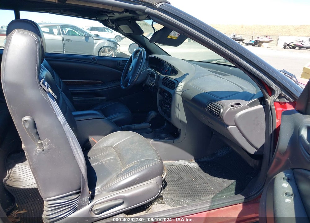 2000 CHRYSLER SEBRING JXI VIN: 3C3EL55H7YT207996