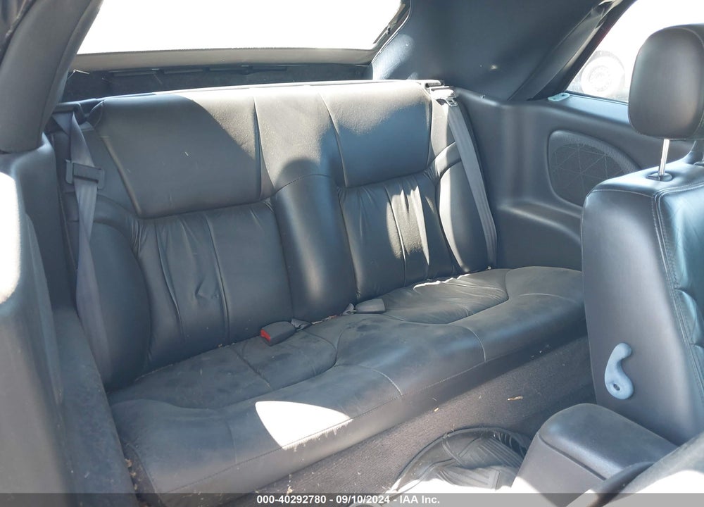 2000 CHRYSLER SEBRING JXI VIN: 3C3EL55H7YT207996