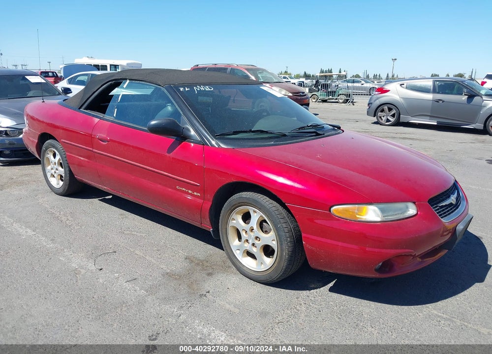 2000 CHRYSLER SEBRING JXI VIN: 3C3EL55H7YT207996