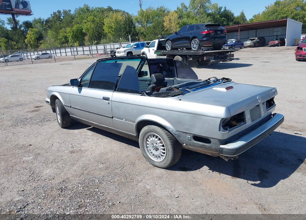 1989 BMW 325 I AUTOMATIC VIN: WBABB2302K8875317