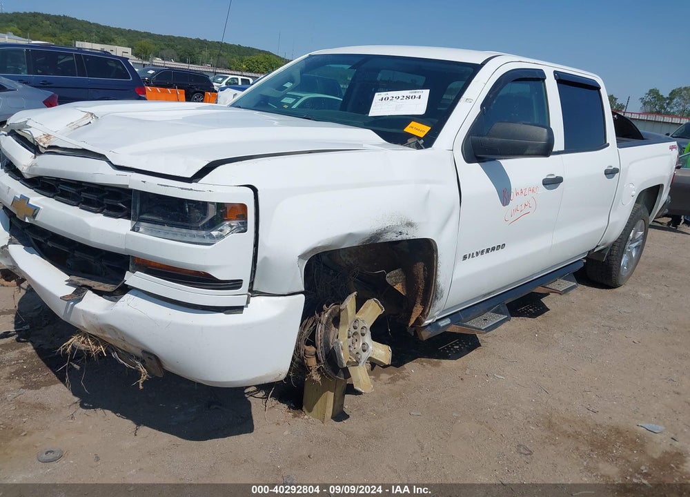 2018 CHEVROLET SILVERADO 1500 CUSTOM VIN: 3GCUKPEC1JG267426